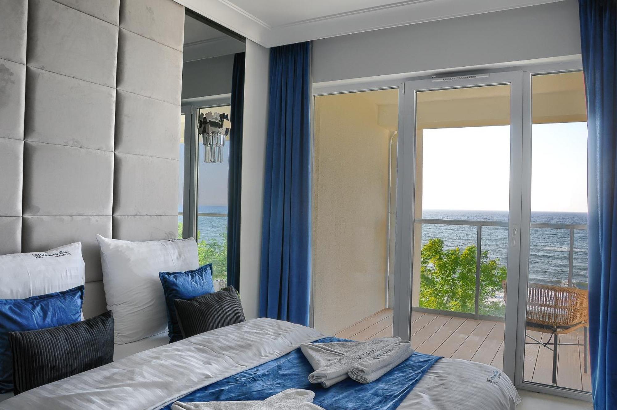 Apartament Z Widokiem Na Morze- Ustronie Apartments Nadmorski Luksus Apartamenty Устроне Морске Екстериор снимка