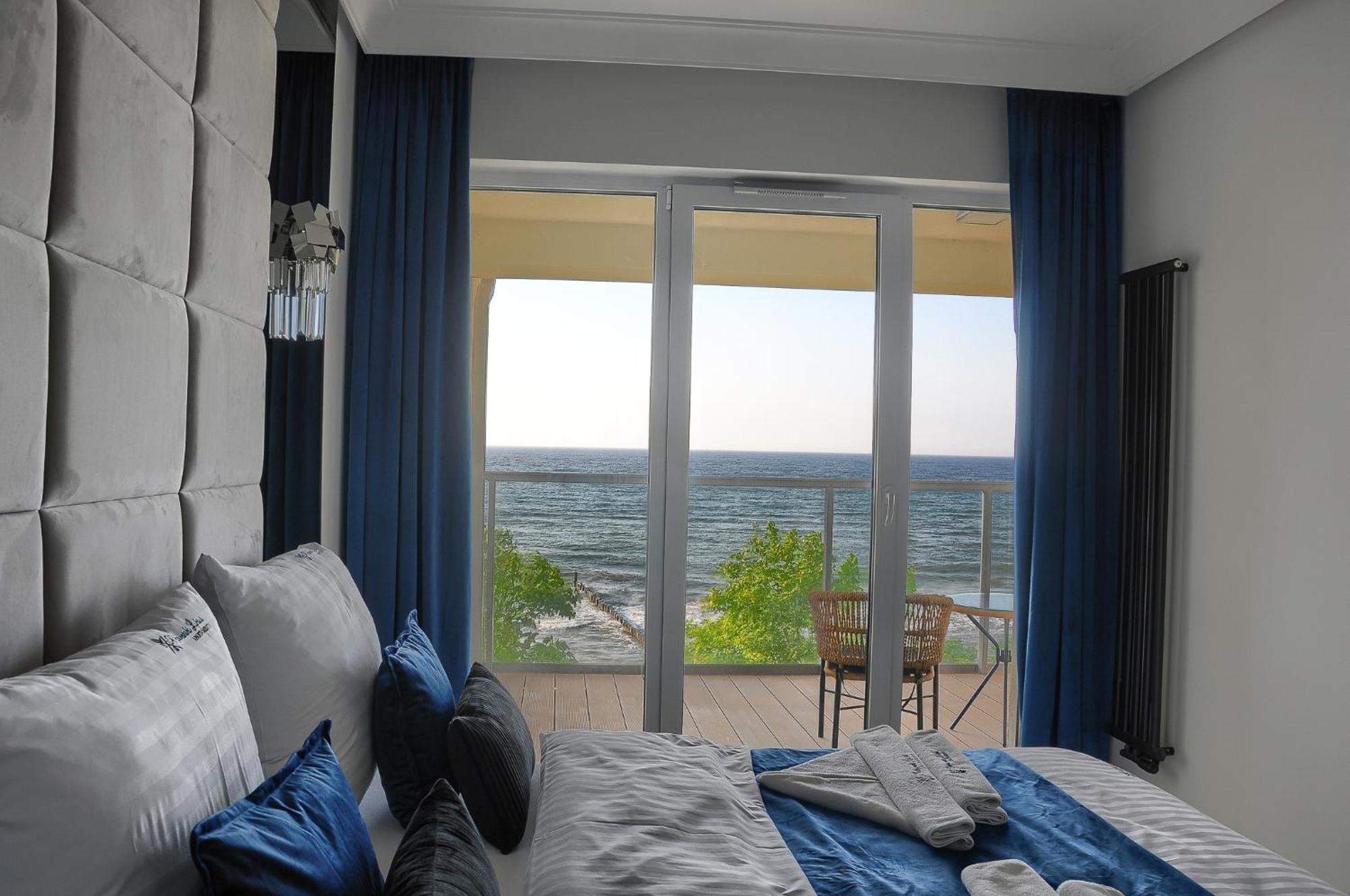 Apartament Z Widokiem Na Morze- Ustronie Apartments Nadmorski Luksus Apartamenty Устроне Морске Екстериор снимка