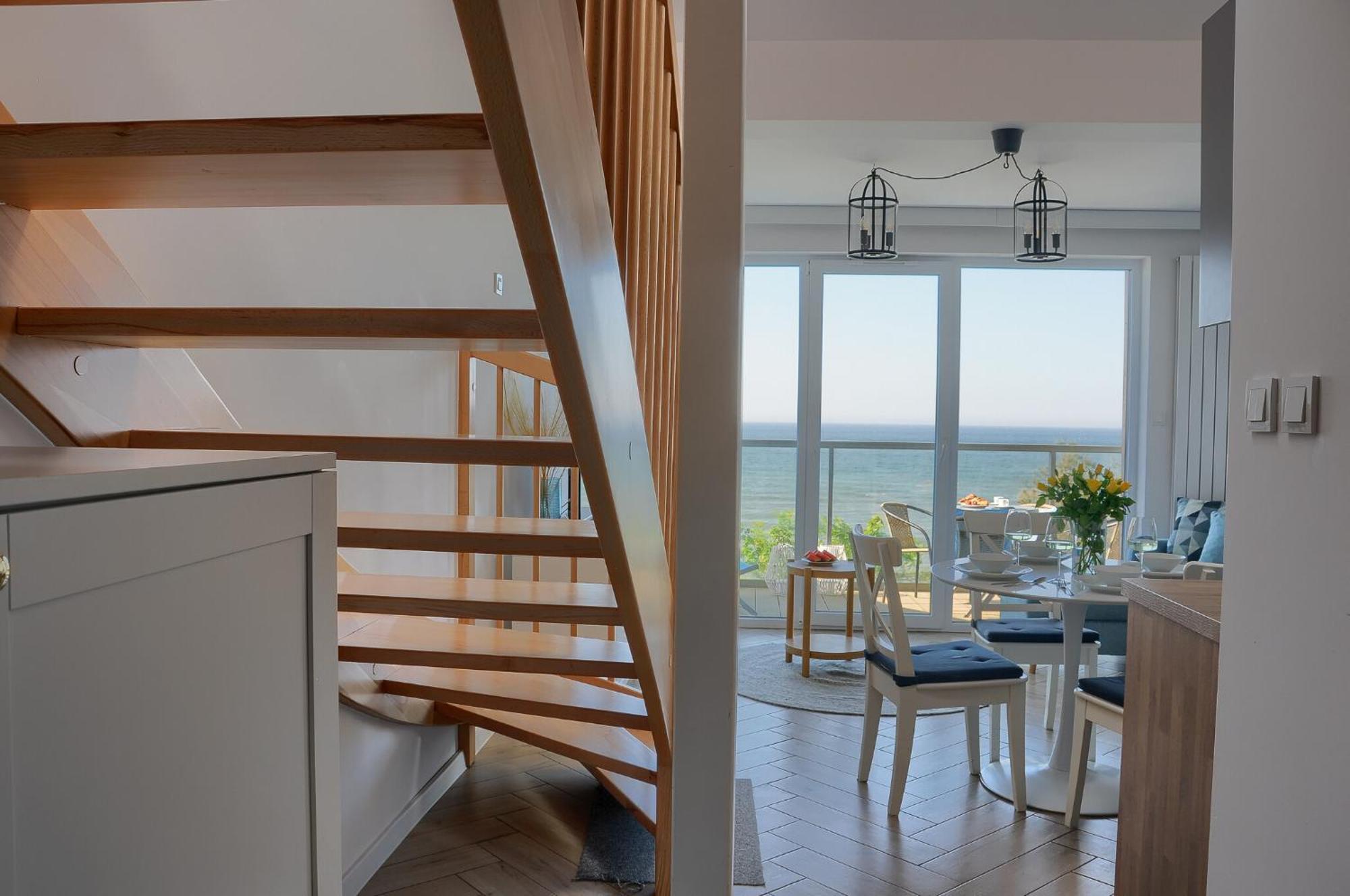 Apartament Z Widokiem Na Morze- Ustronie Apartments Nadmorski Luksus Apartamenty Устроне Морске Екстериор снимка